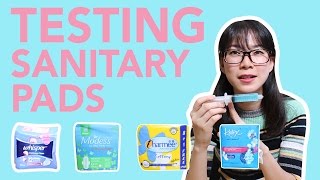 Testing Sanitary Pads [upl. by Yerak913]