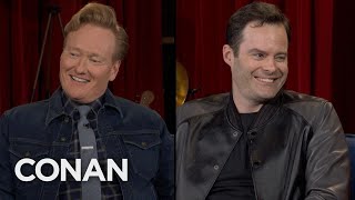 Bill Hader’s Celebrity Impressions  CONAN on TBS [upl. by Yecak]