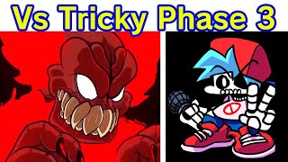 Friday Night Funkin  Vs Tricky Phase 3 Final Form  Cutscenes FNF Mods Hard FanMade [upl. by Aical]