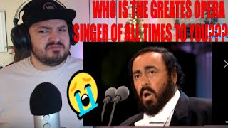 Luciano Pavarotti Nessun Dorma REACTION [upl. by Con645]