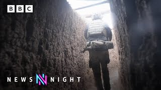 Inside Ukraine’s war frontlines against Russia in Donbas  BBC Newsnight [upl. by Satsok]