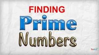 Finding Prime Numbers [upl. by Sadler]