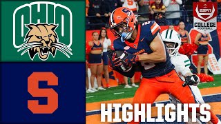 Ohio Bobcats vs Syracuse Orange  Full Game Highlights  ESPN College Football [upl. by Alecia699]