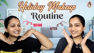 The Makeup that Lasts All Day  Holiday Makeup Routine  Nakshathra Nagesh [upl. by Auohc]