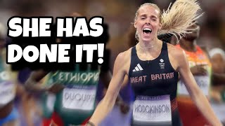 Keely Hodgkinson WINS 800m Olympic Crown [upl. by Caprice]