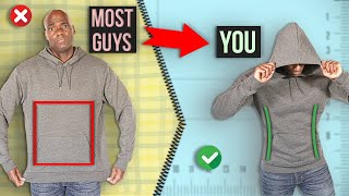 How To EASILY Make A Hoodie SLIM Fit [upl. by Tacita174]