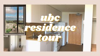 Studio Dorm Room Tour  UBC Brock Commons Residence [upl. by Barthold679]