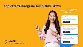 Top 10 Referral Program Templates 2023 [upl. by Aicilaana859]