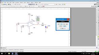 OpAmp  Comparator Circuit Simulation in Multisim [upl. by Asseram]