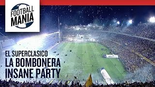 La Bombonera Insane Party  Boca Juniors Amazing Entrance Vs River Plate [upl. by Aminta823]