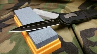 How to Sharpen a Knife Beginners Tutorial [upl. by Pia]