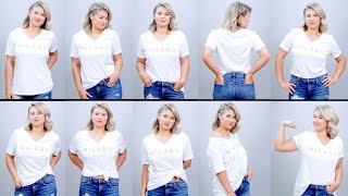 10 DIFFERENT WAYS TO WEAR A TSHIRT  Milabu [upl. by Mw]