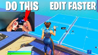 This Setting Will IMPROVE YOUR EDITING SPEED Fortnite Tips [upl. by Veradia615]