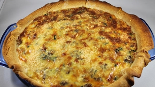 Sausage and Spinach Quiche [upl. by Carlin]