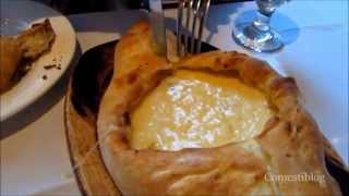 How to Eat Adjaruli Khachapuri [upl. by Yl]