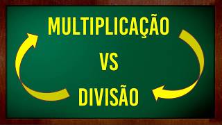 Operações inversas 2  Multiplicação vs Divisão [upl. by Aikkan733]