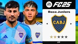 Jugué con un Boca solo de INFERIORES en FC 25 [upl. by Socrates]