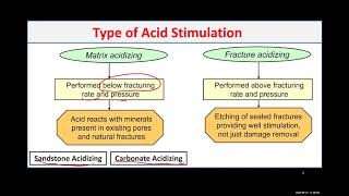 Acidizing and Formation Damage [upl. by Dur]