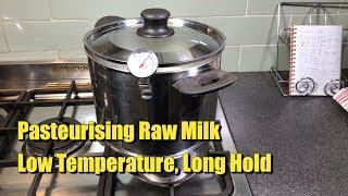 How to Pasteurise Raw Milk at Home for Cheese Making [upl. by Stasny]