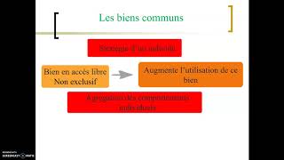 Biens collectifs et biens communs [upl. by Junette880]