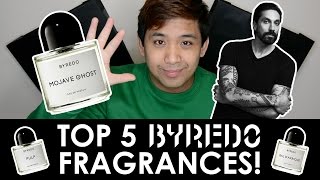 Top 5 BYREDO Fragrances [upl. by Htiffirg]