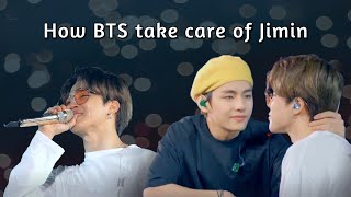 How BTS take care of Jimin [upl. by Ocirled]