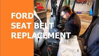 Ford Focus Seat Belt Replacement [upl. by O'Toole354]