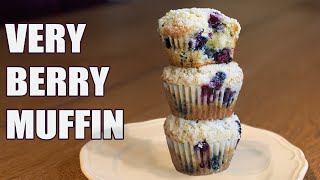 STARBUCKS VERY BERRY MUFFIN TARİFİ [upl. by Guillermo]