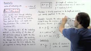 Resistivity Resistance and Conductivity [upl. by Nnylaehs236]