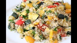 Roasted Vegetable Quinoa [upl. by Weisbart]