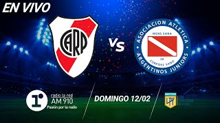 RIVER VS ARGENTINOS JUNIORS  EN VIVO  LIGA PROFESIONAL [upl. by Ennaed704]