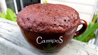 NUTELLA MUG CAKE RECIPE [upl. by Fallon]