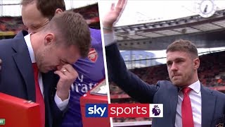 Aaron Ramsey bids an emotional farewell to Arsenal after 11 years at the club [upl. by Michele]