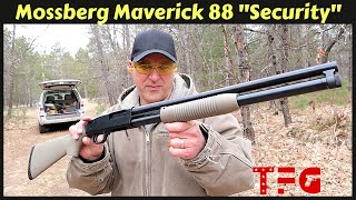 Mossberg Maverick 88 Security Flat Dark Earth  TheFirearmGuy [upl. by Sualokcin]