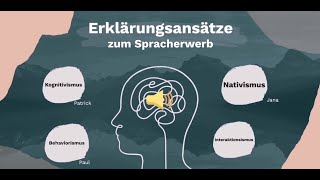 Spracherwerbstheorien [upl. by Anyak775]