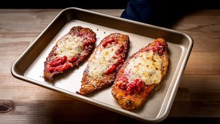 How To Make The Best Chicken Parmigiana Chicken Parmesan [upl. by Nonnarb942]