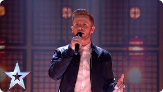 Mark McMullans moving performance gives us all goosebumps  SemiFinal  BGT 2019 [upl. by Josey314]