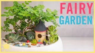 DIY  How To Make A Fairy Garden [upl. by Buyer222]