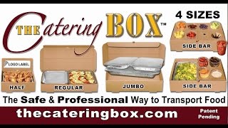 The Catering Box  SERVE FOOD RIGHT OUT OF THE BOX [upl. by Latvina255]