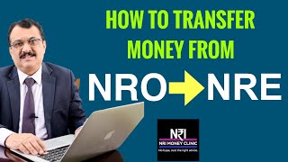 HOW TO TRANSFER FUNDS FROM NRO TO NRE  CA SRIRAM RAO [upl. by Odilo]