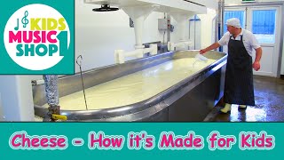 Cheese  How its Made for Kids [upl. by Gratiana]