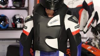 Helite GP Air Track Airbag Vest Review at RevZillacom [upl. by Ahsinuq]