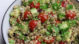 Quinoa Recipes  Best Quinoa Salad  AampA Homemade [upl. by Picker431]