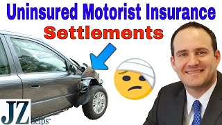 Uninsured Motorist Car Insurance Settlements and Claims for Injuries [upl. by Shelman832]