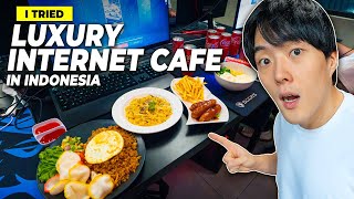 Indonesias Luxury Internet Cafe [upl. by Esorylime734]