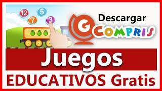 🔺🔻🔴JUEGOS Educativos gratis 🔵GCOMPRIS [upl. by Nash389]