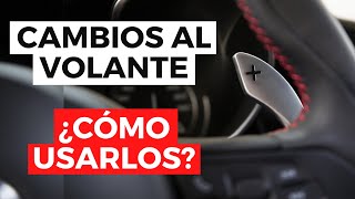 CAMBIOS AL VOLANTE ¿Cómo usarlos [upl. by Wina]