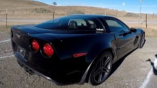 2008 Chevrolet Corvette C6 Z06  POV test drive [upl. by Garlen]