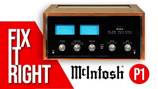 McIntosh MC 2105 Restoration P1 Why Macs Are So Collectible [upl. by Carlo761]