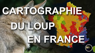 CARTOGRAPHIE DU LOUP EN FRANCE [upl. by Akalam]